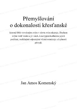 Přemyšlování o dokonalosti křestanské